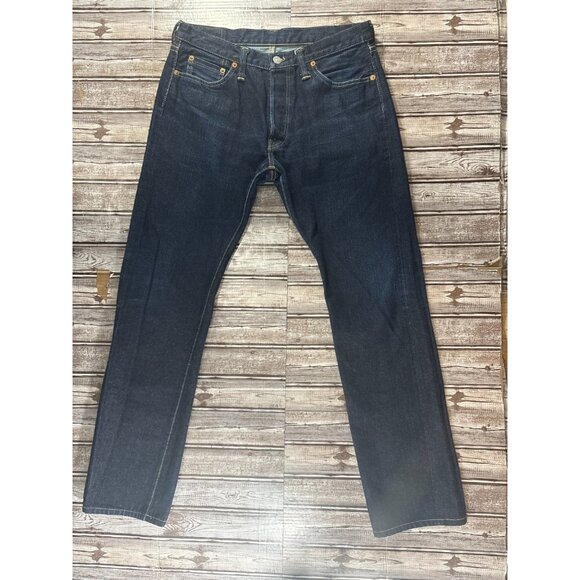 Self Edge x The Flat Head selvedge denim jeans Size 33 made in japan SE05BSP - Picture 1 of 6